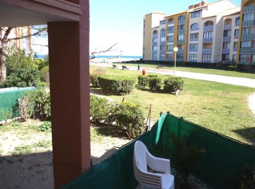 Barcarès F2 cabine, RDC, plage 50 m, 28 m2, 6 personnes