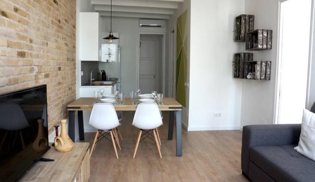 Barcelona Industrial Style Apartment