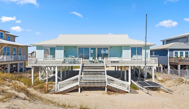 Barefoot Beach | Family-Friendly 4BR w/Gulf Views, Patio Swing + Grill