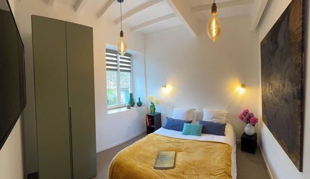 Barfleur: cosy suite with garden, 2 minutes from the beach and port