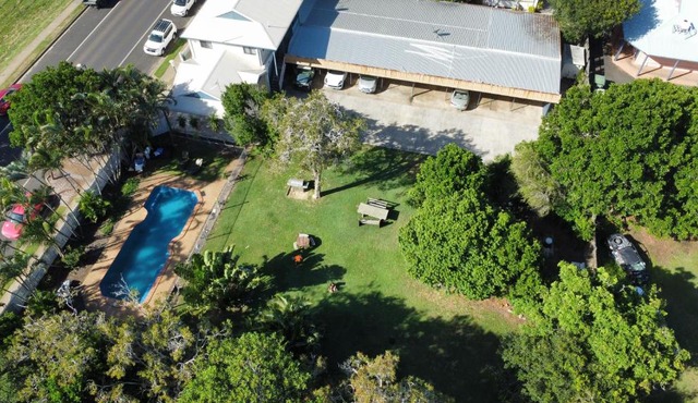 Bargara Beach Motor Inn budget accommodation pet friendly on application