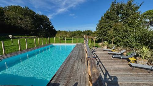 Barn Gite at La Vieille Grange, with pool in the Dordogne 3 Star