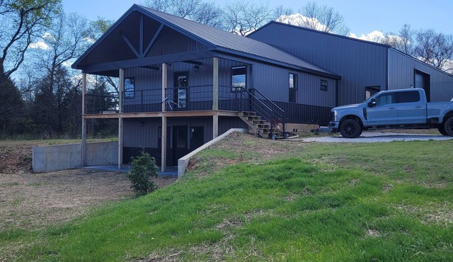 Barndominium on the lake