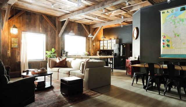 Barndominium with Goats, Hot Tub, Forest & River
