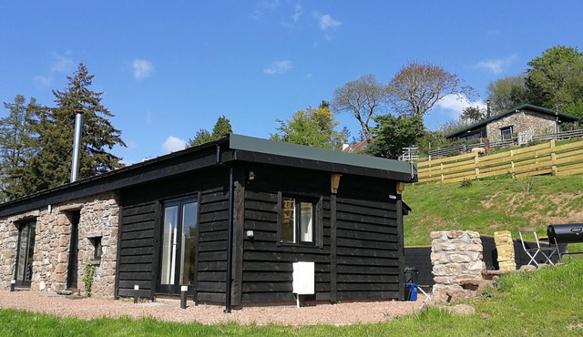 Barns on The Kymin, Monmouth. Rural location with lovely views. Sleeps 10/12