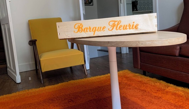 Barque Fleurie et son jardin privé