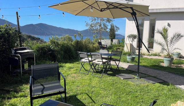 Bas De Villa 60m² + Jardin au Golfe de Lava