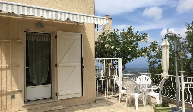 BAS DE VILLA in Haute-corse village (20mn from L 'ILE ROUSSE)