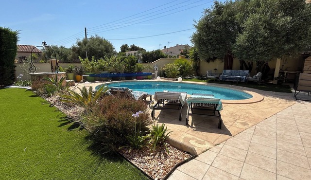 Bas de Villa - Marseille Château Gombert Avec Extérieur: Terrasse/jardin/piscine