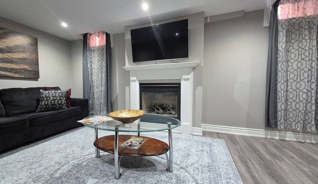 Basement apartment in Whitby.