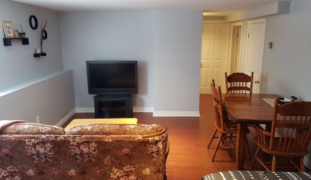 Basement with private entrance