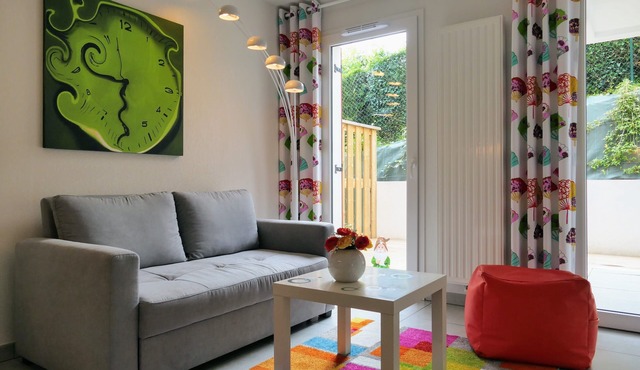 BaskoParadis I Apt Design I Adapted reduced mobility I Bed 160 I Terrace I Patio