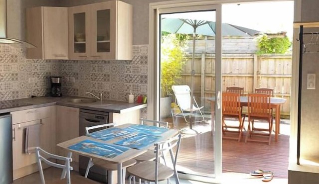 Bassin d'Arcachon la teste de buch maisonnette.