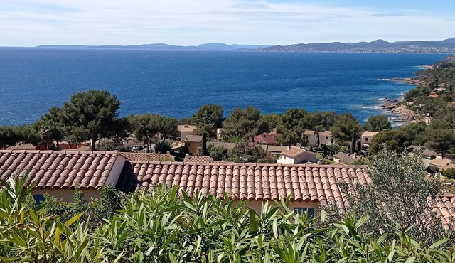 Bastidon - Panoramic sea view - Quiet - Beach-300m - Air-conditioning - Private pk