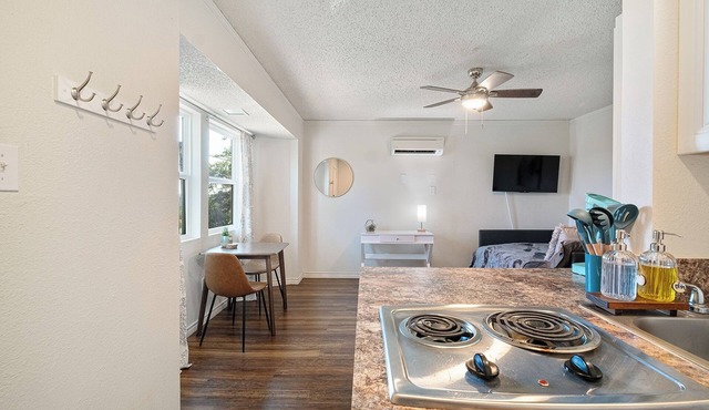 Bastrop Bungalow: Charming studio with strong WiFi and pine trees galore