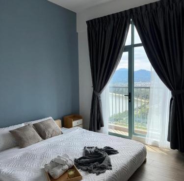 Bay Suites Likas - 沙巴民宿 - 3 Min to KK City - Sea View 21-19
