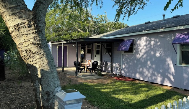 Bay view fisherman's cottage. Located in Seadrift, near Port O' Connor, TX.