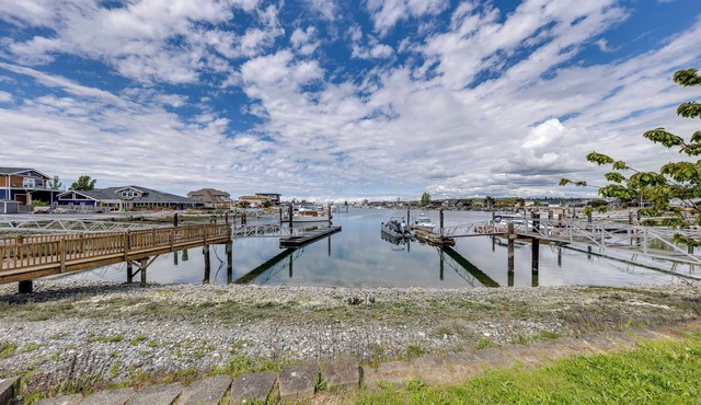 Bay Views & Deck: Spacious Ferndale Family Home