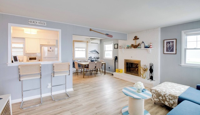 Bayfront Brigantine Escape w/Porch & Bay Views!