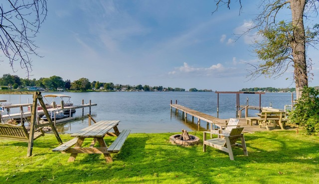 Bayfront Home w/Dock & Deck in Wolcott!