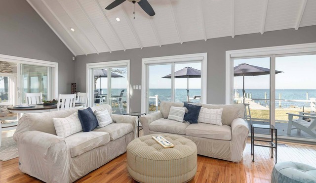 Bayfront Retreat Near St. Michaels | Private Dock Sunset Views