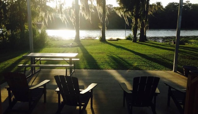 Bayou Belle Inn in Pierre Part, La sits on Belle River water frontage.