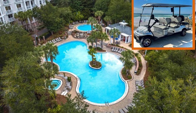 Baytowne Bliss at Lasata with Heated Pool & Golf Cart