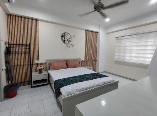 bdr sg long forest green cond 3bedroom 6pax