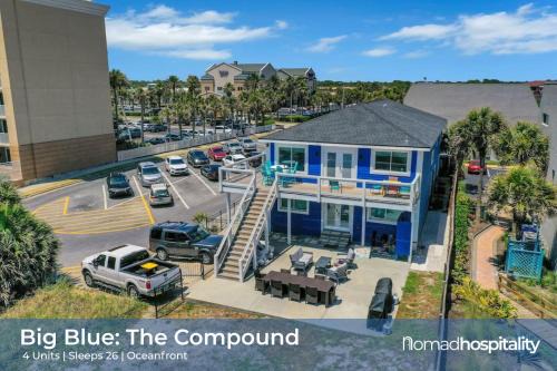 Be A Nomad - 4 Unit Oceanfront Building - Sleeps 26 - Jacksonville Beach