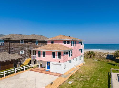 Be A Nomad - 7 Bedroom Beachfront House Jacksonville Beach Sleeps 14