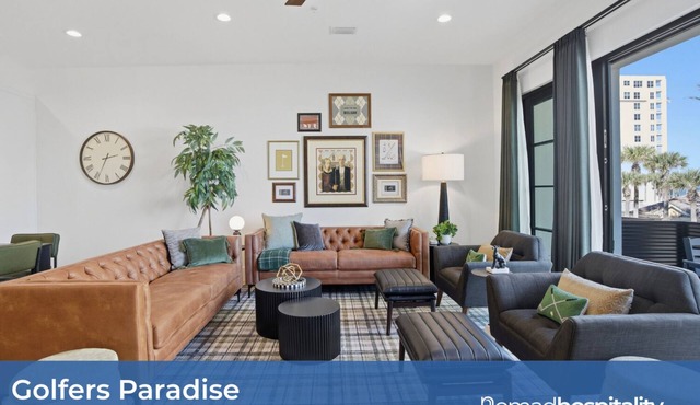 Be A Nomad | Oceanview | Golf Simulator- Sleeps 10