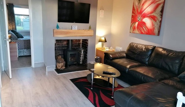 Beach 100m - Sea View - Log Burner - Dogs Welcome