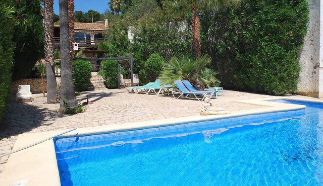 Beach- and village near holiday home with private pool