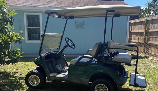 Beach Cottage 3Bd ~Golf cart ~Winter Rates