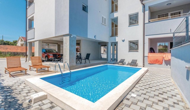 Beach front apartment in Biograd na Moru