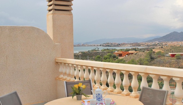 Beach front apartment in Isla Plana