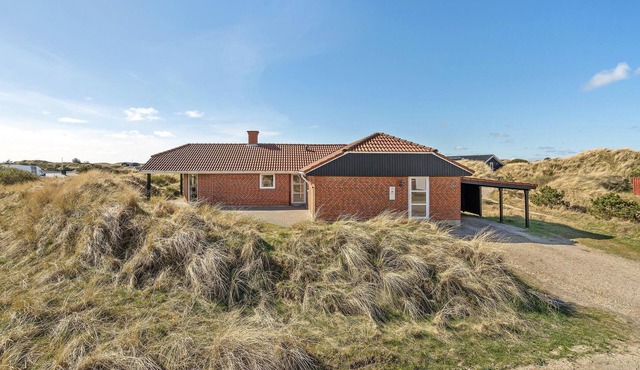 Beach front home in Vejers Strand with sauna