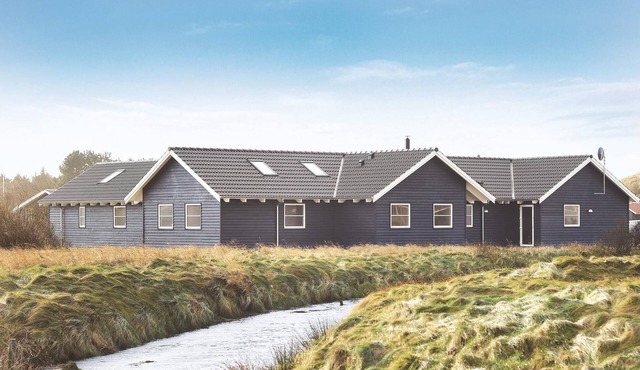 Beach front home in Vejers Strand with sauna