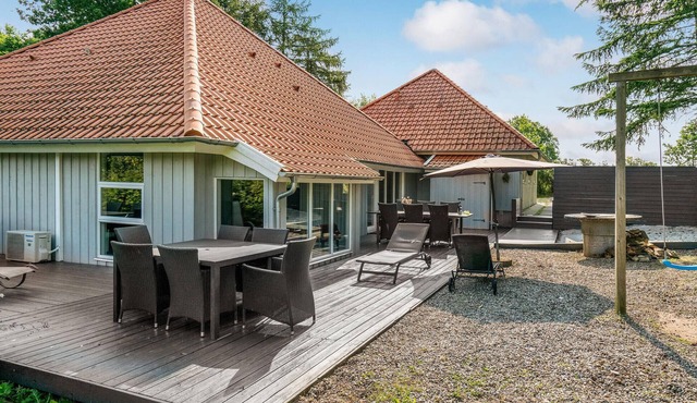 Beach front home in Asperup with sauna