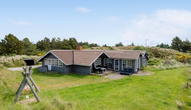 Beach front home in Blåvand with sauna