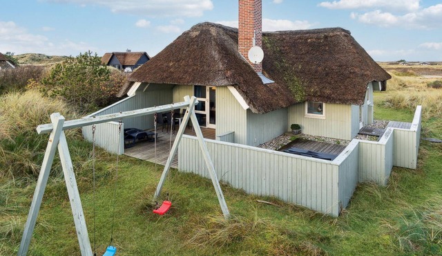 Beach front home in Blåvand with sauna