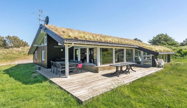 Beach front home in Blokhus with sauna