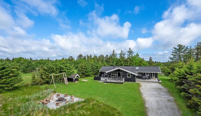 Beach front home in Blokhus with sauna