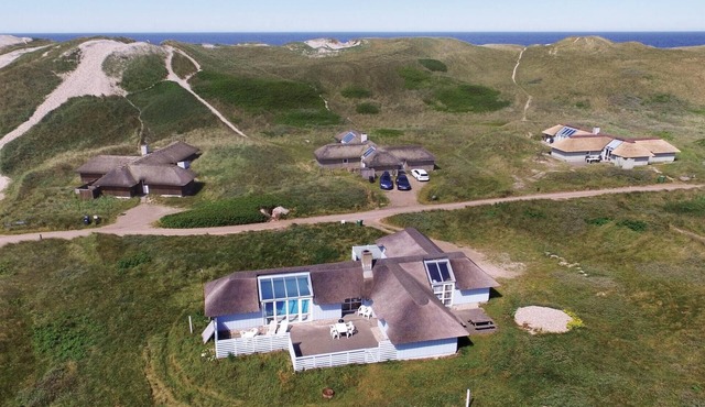 Beach front home in Hvide Sande with sauna