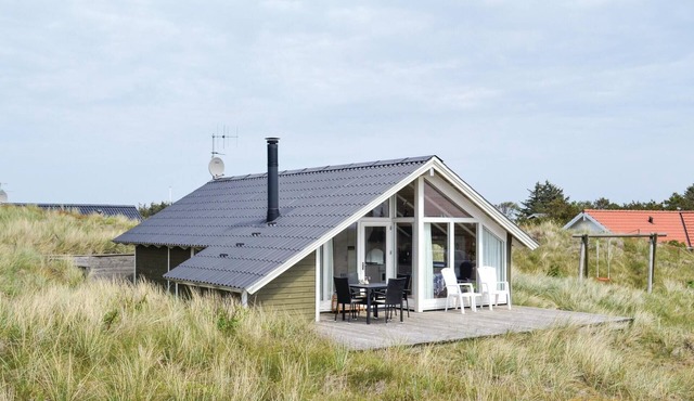 Beach front home in Hvide Sande with sauna