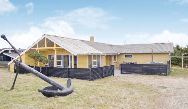 Beach front home in Hvide Sande with sauna