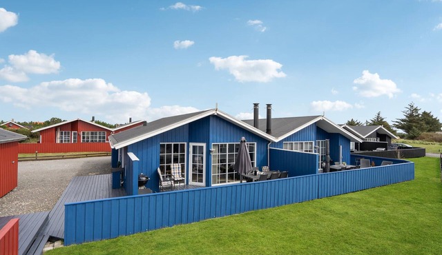 Beach front home in Hvide Sande with sauna