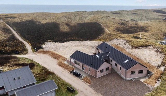 Beach front home in Hvide Sande with sauna