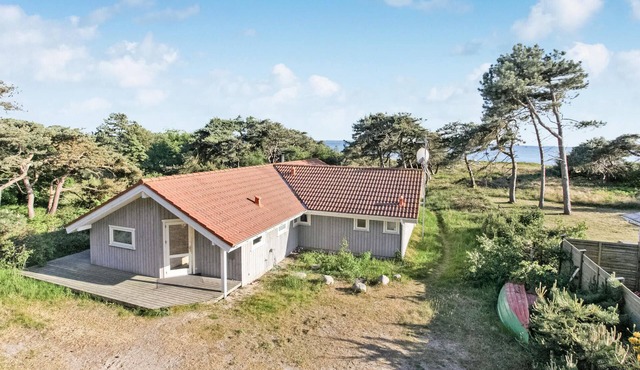 Beach front home in Nykøbing Sj with sauna
