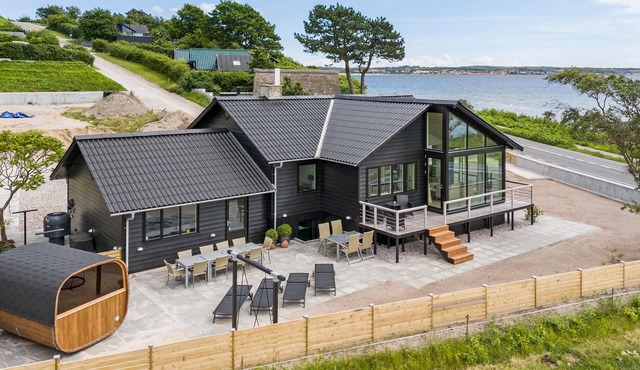 Beach front home in Ebeltoft with sauna